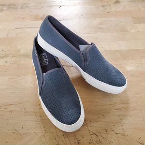 Keds Womens Double Decker Suede Grey